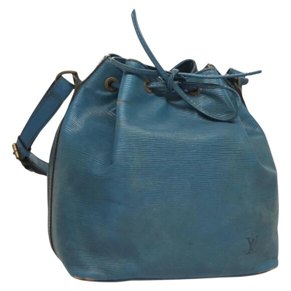 LOUIS VUITTON Epi Petit Noe Shoulder Bag Blue - Picture 1 of 16